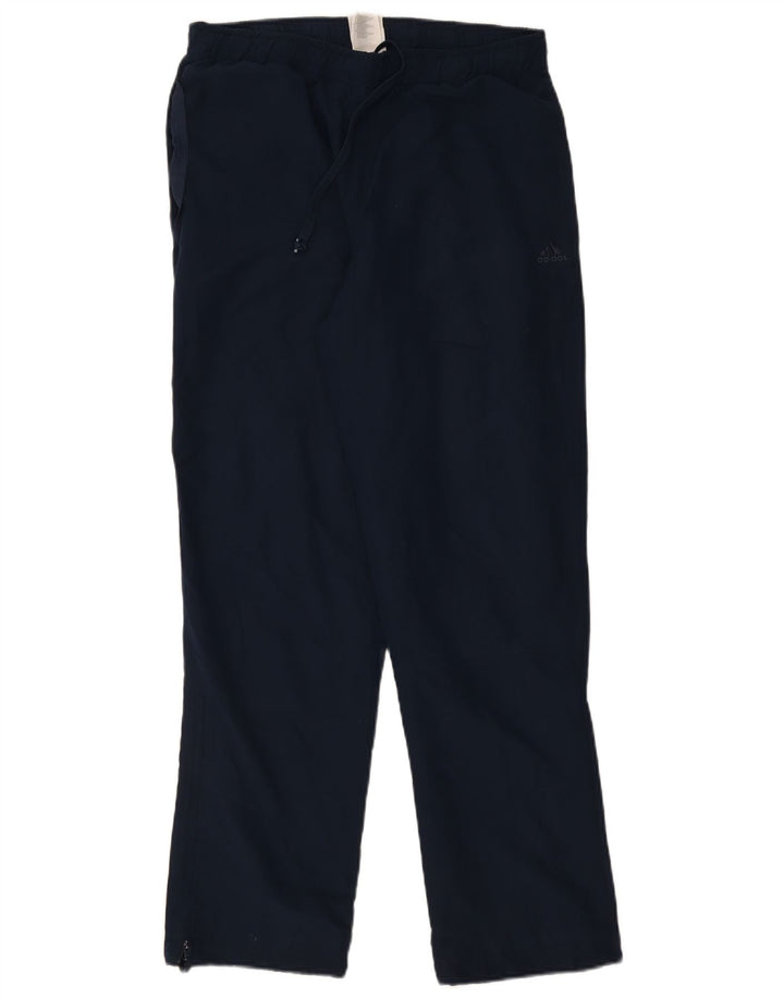 Adidas Hombre Climalite Pantalones De Chándal Medio Azul Marino Poliéster