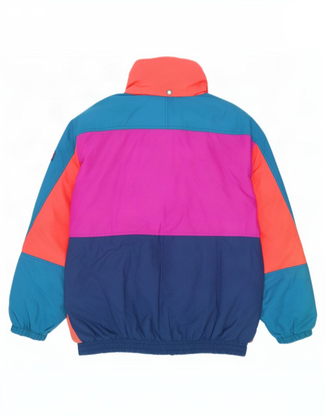 Astrolabio Chaqueta de esquí con capucha para hombre, talla 40, talla grande, multicolor