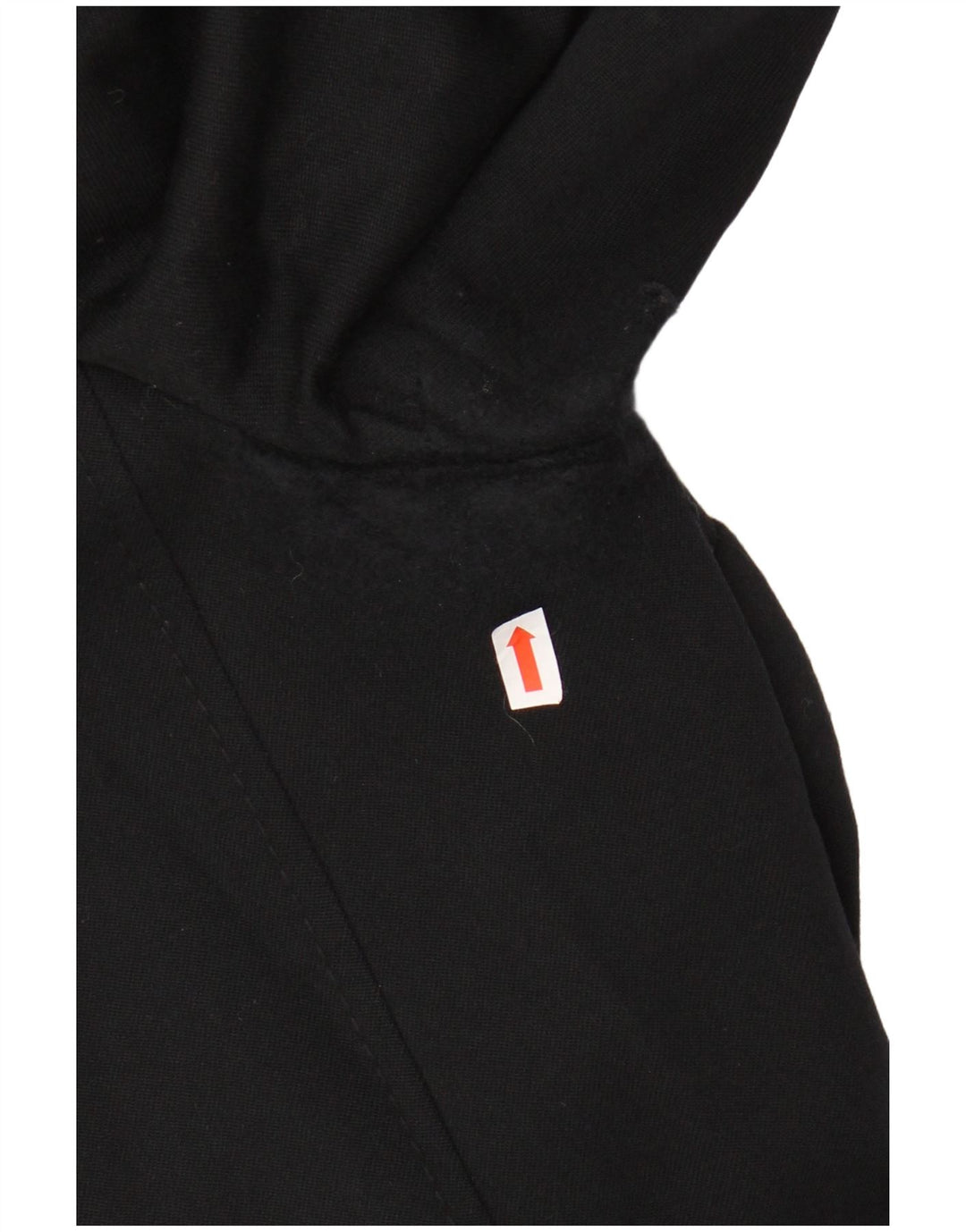 GIANFRANCO FERRE Chaqueta utilitaria para mujer UK 18 XL Lana negra