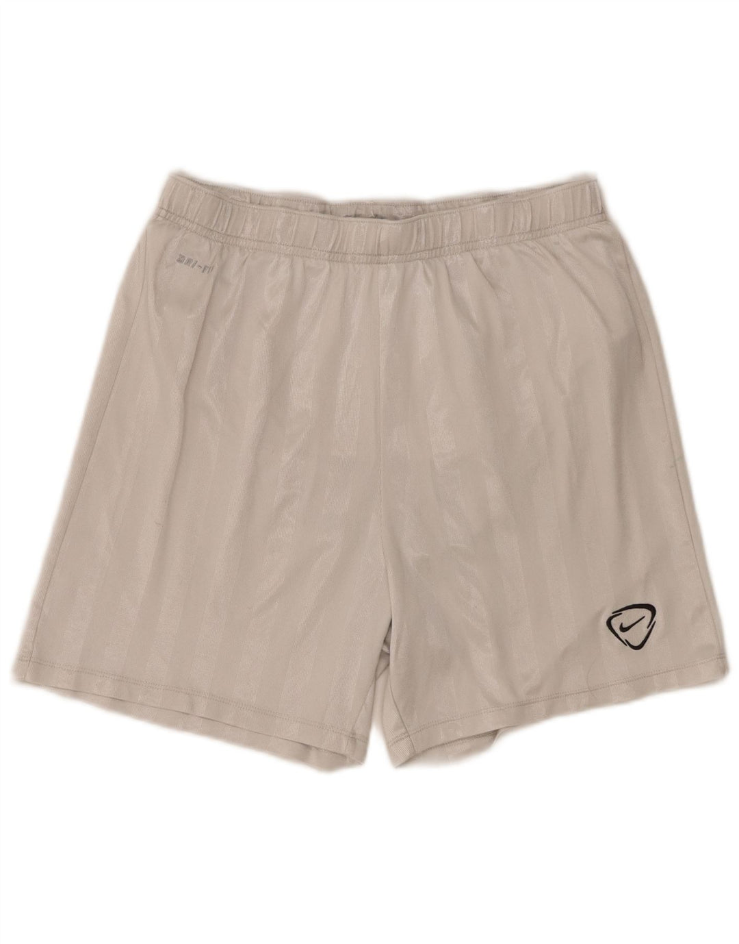 Pantalones cortos deportivos Nike Dri Fit para hombre Poliéster a rayas blancas medianas