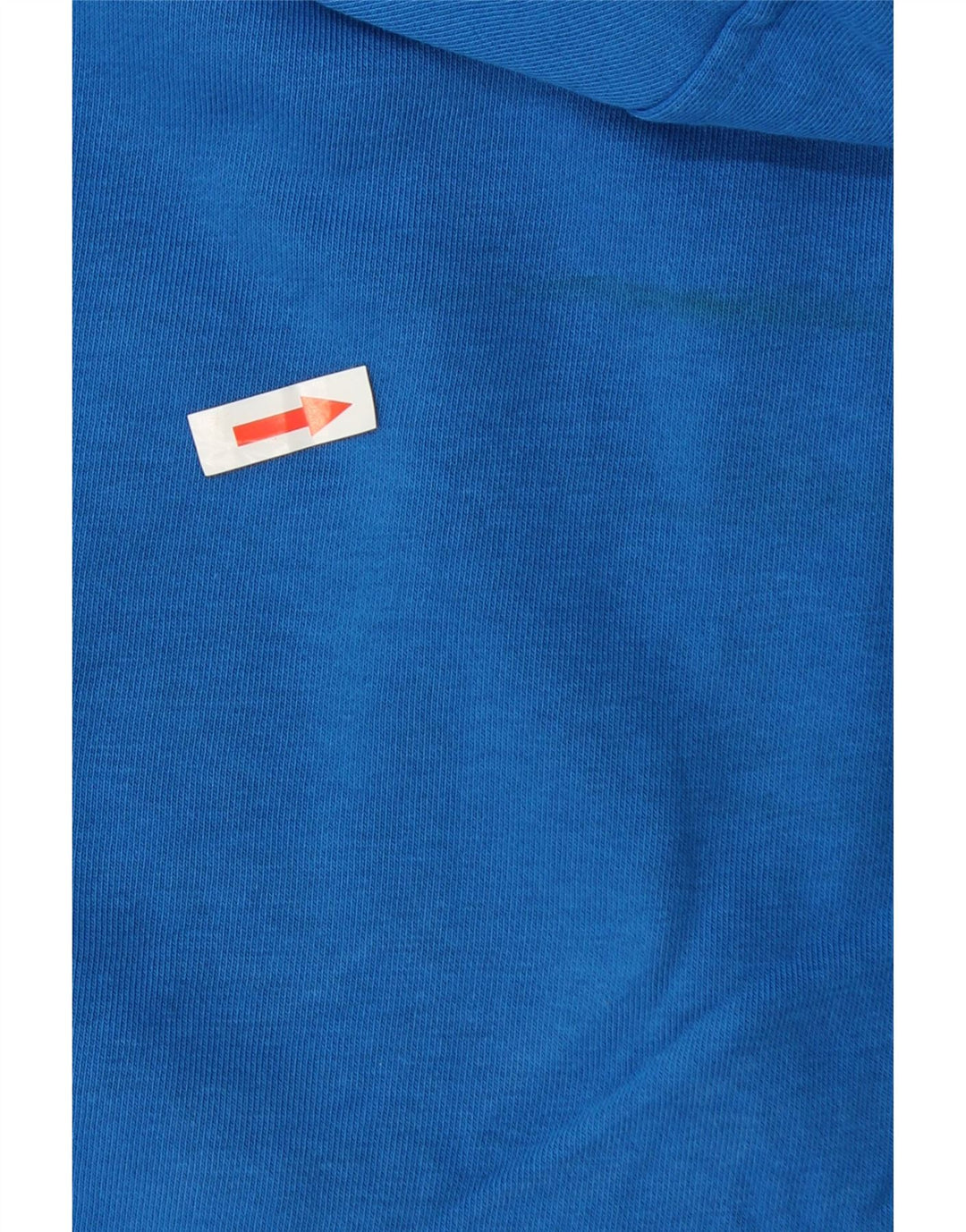 Ellesse Hombre Sudadera Con Capucha Y Cremallera Gráfica De Algodón Azul Medio