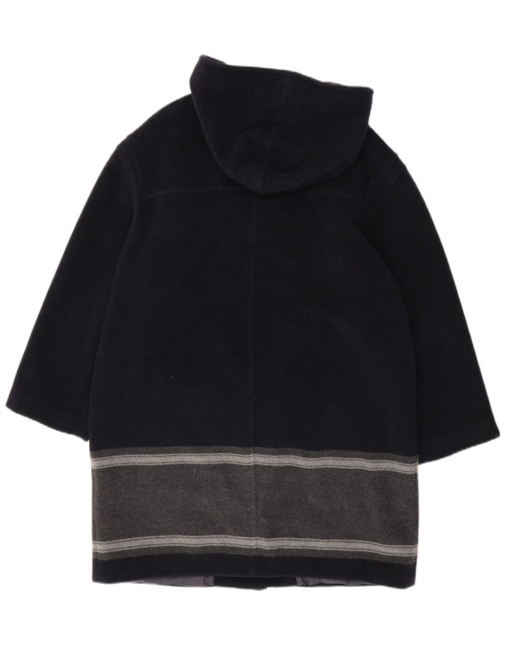 Max & Co. Trenca con capucha para mujer Reino Unido 44 Grande Azul marino Colorblock
