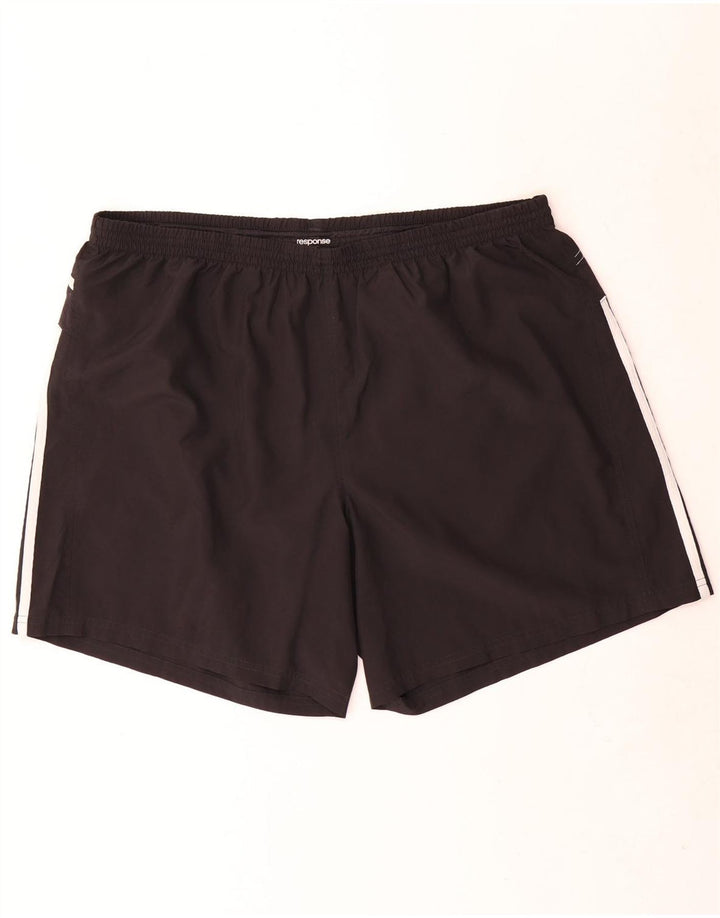 Adidas Mens Climalite Sport Shorts 2XL Negro Poliéster