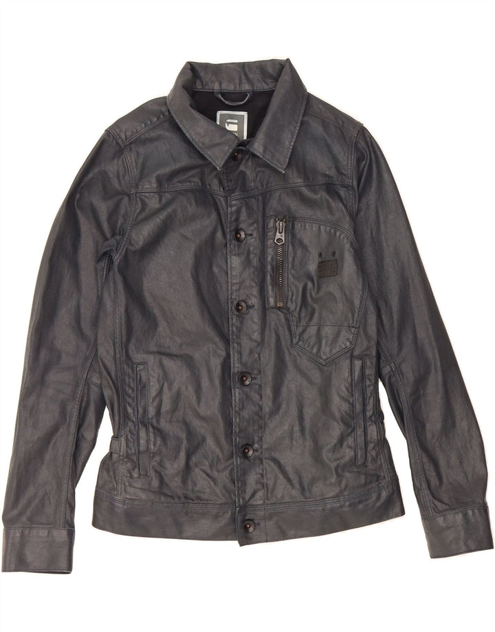 G-STAR Womens Bomber Jacket UK 14 Medium Black Vintage G-Star and Second-Hand G-Star from Messina Hembry 