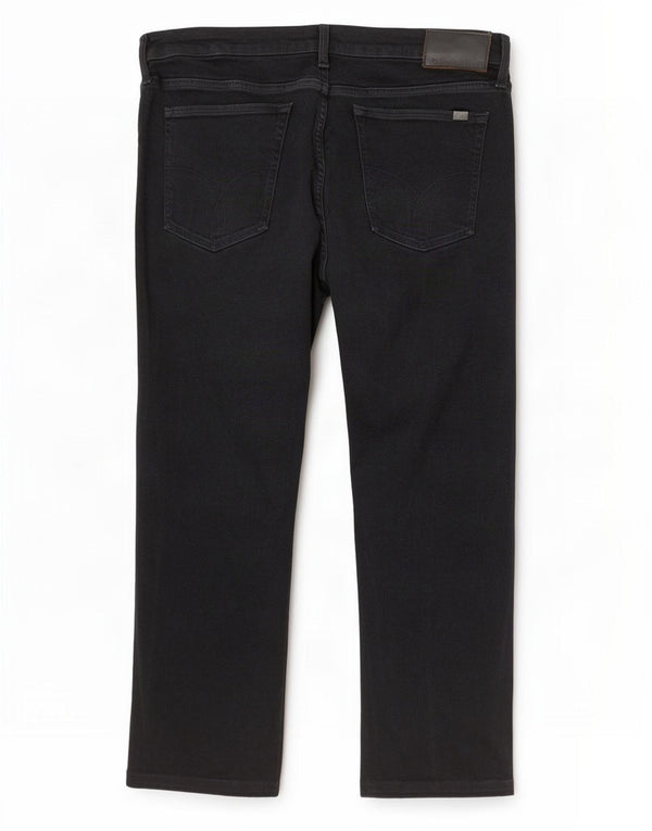 Calvin Klein Jeans rectos para hombre W36 L27 Algodón negro