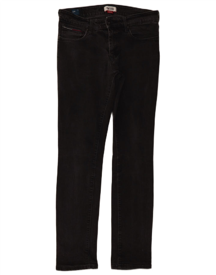 Tommy Hilfiger Vaqueros ajustados para hombre W32 L32 Algodón negro