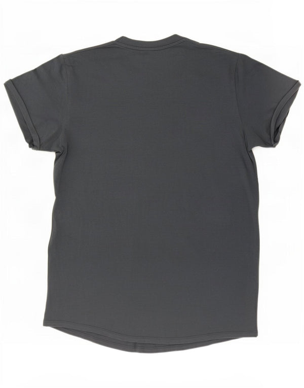 G-Star Mens T-Shirt Top Large Grey Cotton