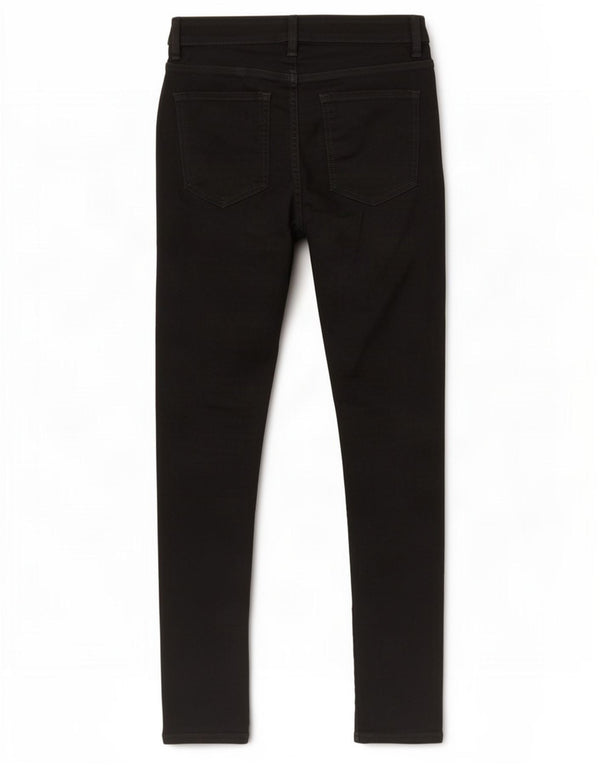Marks & Spencer Vaqueros pitillo para mujer UK 10 Small W28 L26 Algodón negro