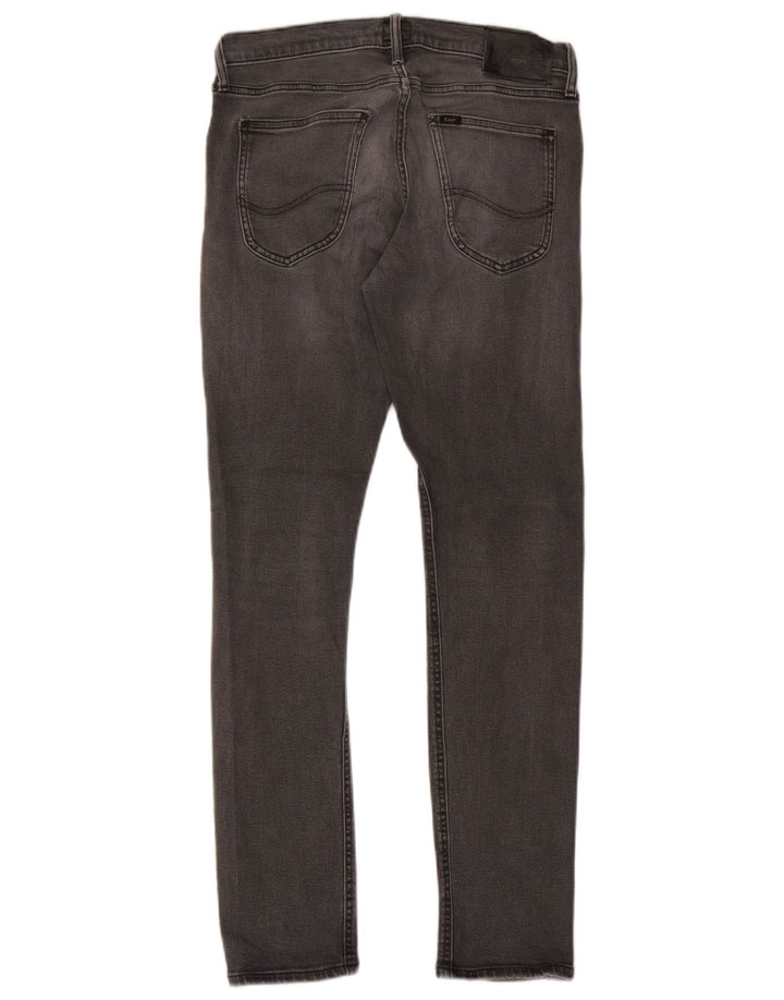 Vaqueros Lee Luke Slim para Hombre W30 L32 Algodón Gris