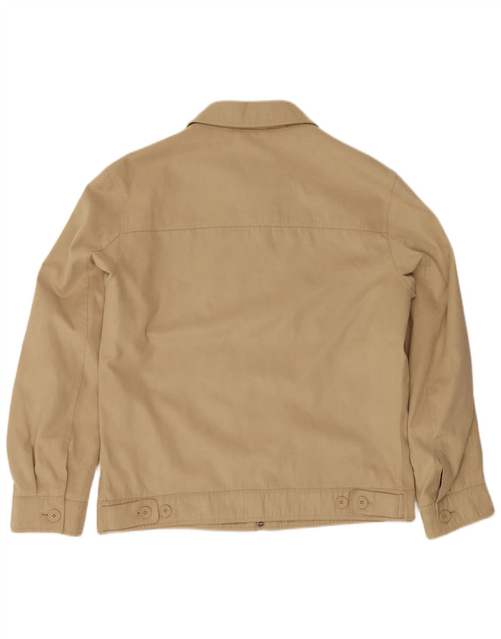 PORTO DI PANAMA Chaqueta Bomber para Hombre IT 50 Grande Poliéster Beige