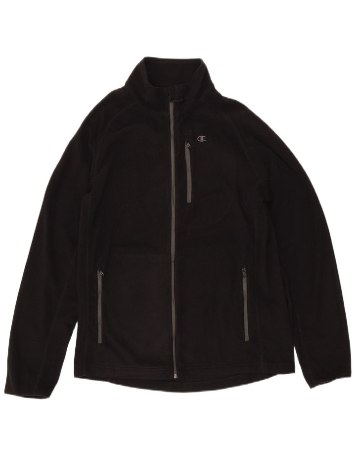 CHAMPION Chaqueta polar para mujer UK 14 Medium Black