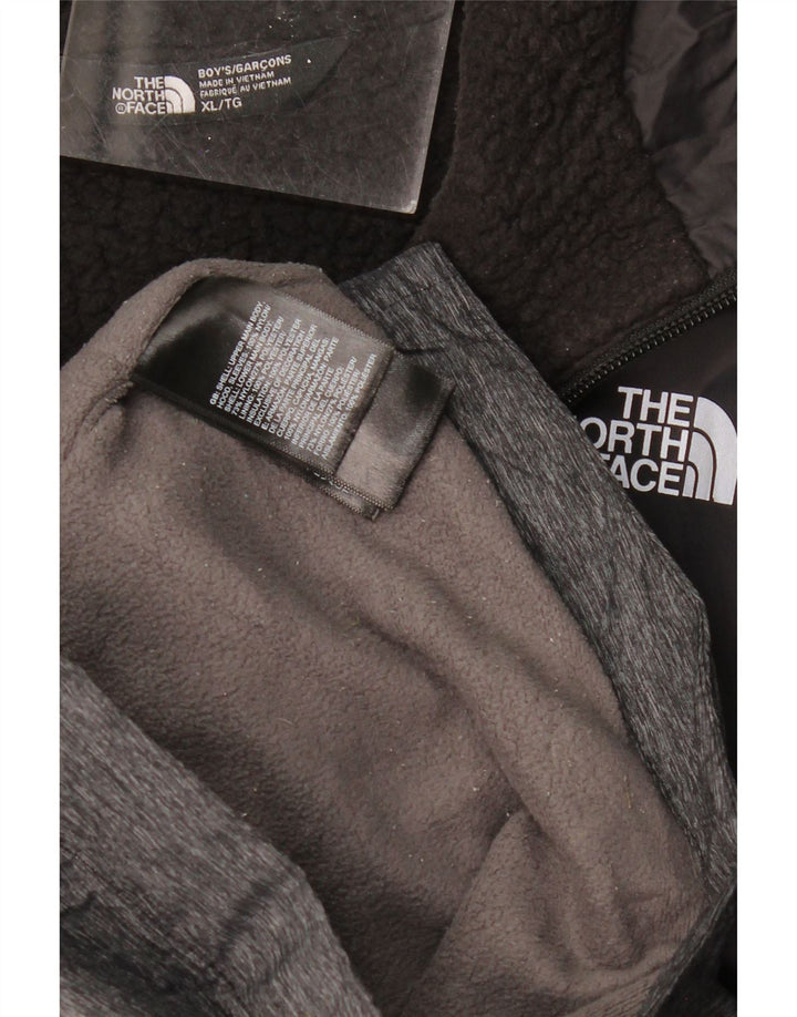 THE NORTH FACE Chaqueta cortavientos para niño 14-15 años XL Negro Colorblock