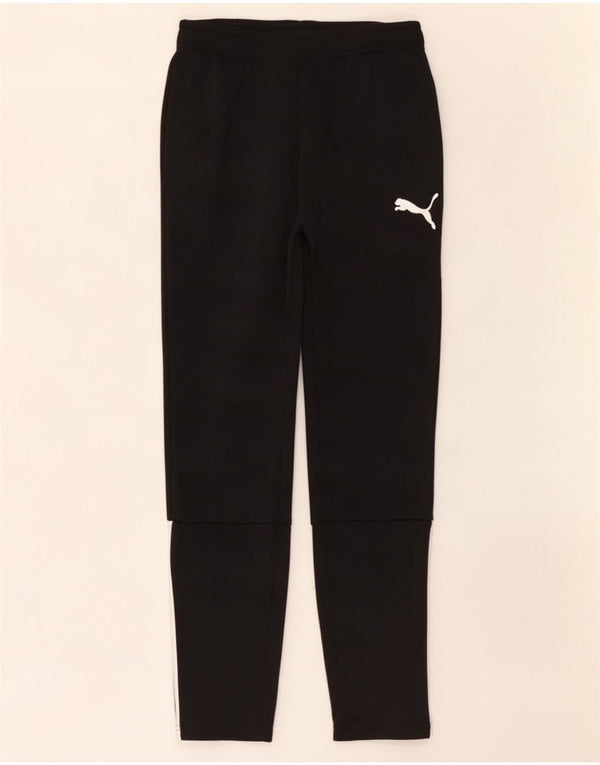 Pantalones De Chándal Puma Hombre Negro Mediano Poliéster Color Block