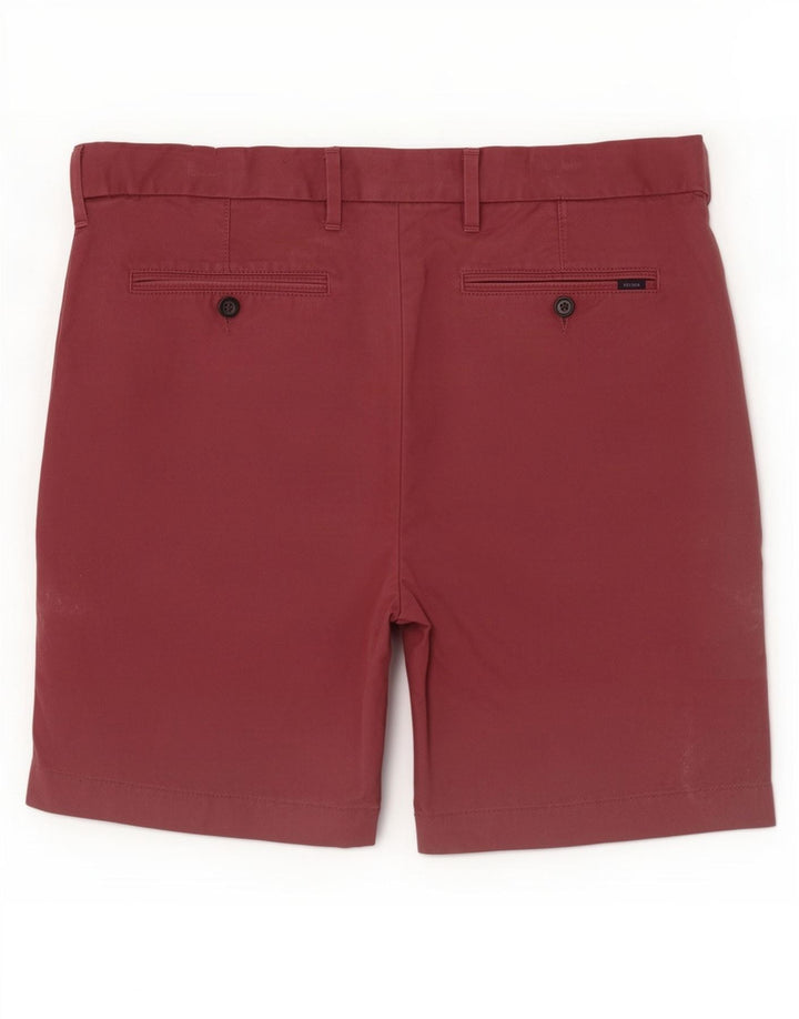 Marks & Spencer Pantalones cortos chinos para hombre W36 Algodón rojo grande