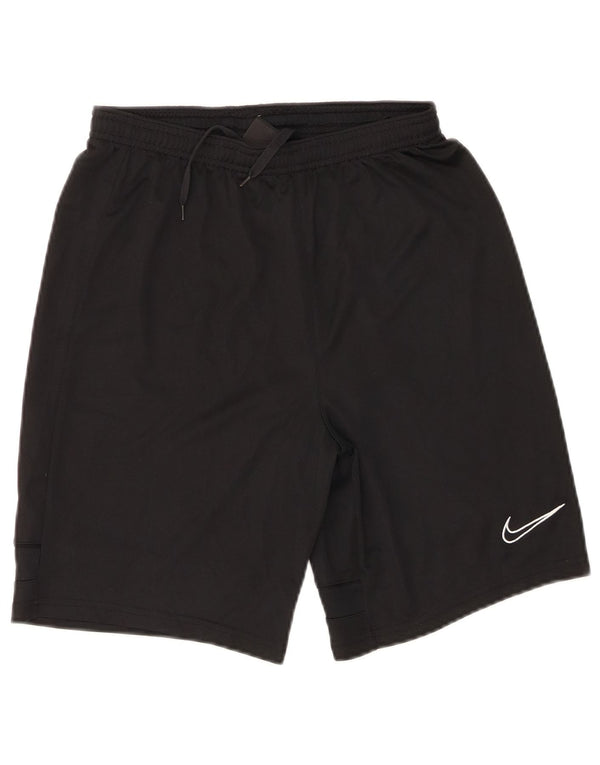 Nike Pantalones cortos deportivos Dri Fit para niños 13-14 años XL Negro Poliéster