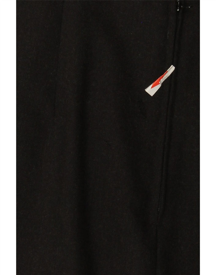 Sisley Mujer Mini Falda Lápiz W30 Lana Gris Medio