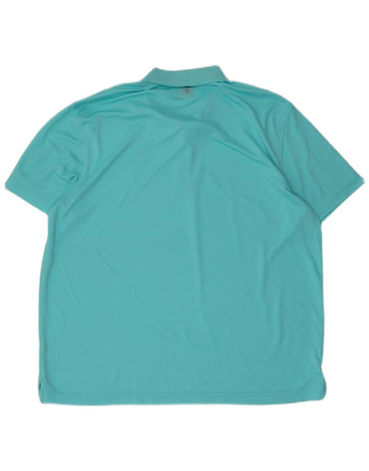 IZOD Polo de golf para hombre XL Turquesa