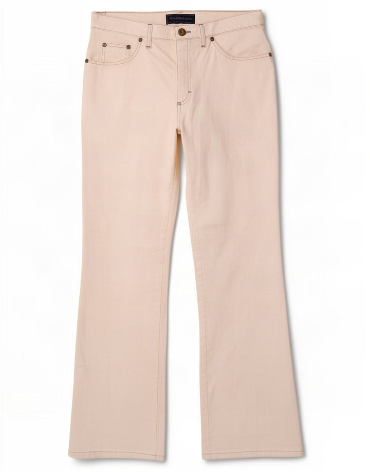 Vaqueros Bootcut Mujer Trussardi W31 L30 Algodón Blanco