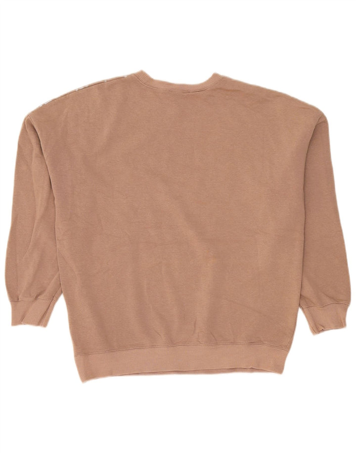 MINT VELVET Sudadera con estampado abstracto para mujer, talla 10, color beige