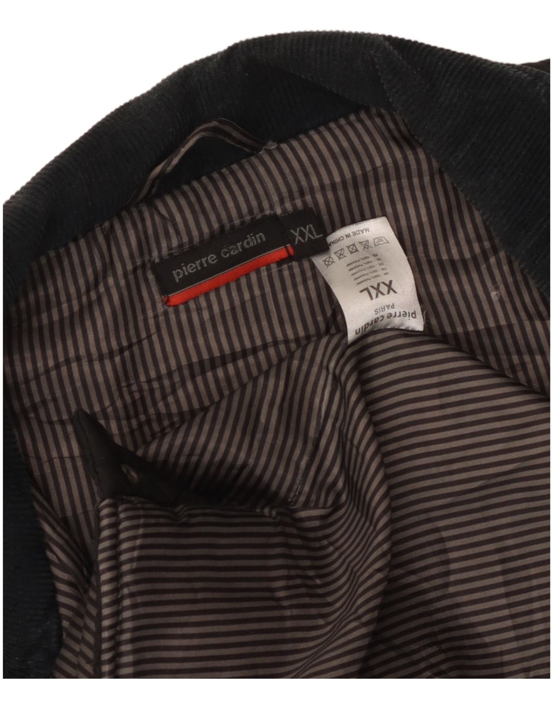 PIERRE CARDIN Chaqueta acolchada para hombre UK 44 2XL Poliéster negro