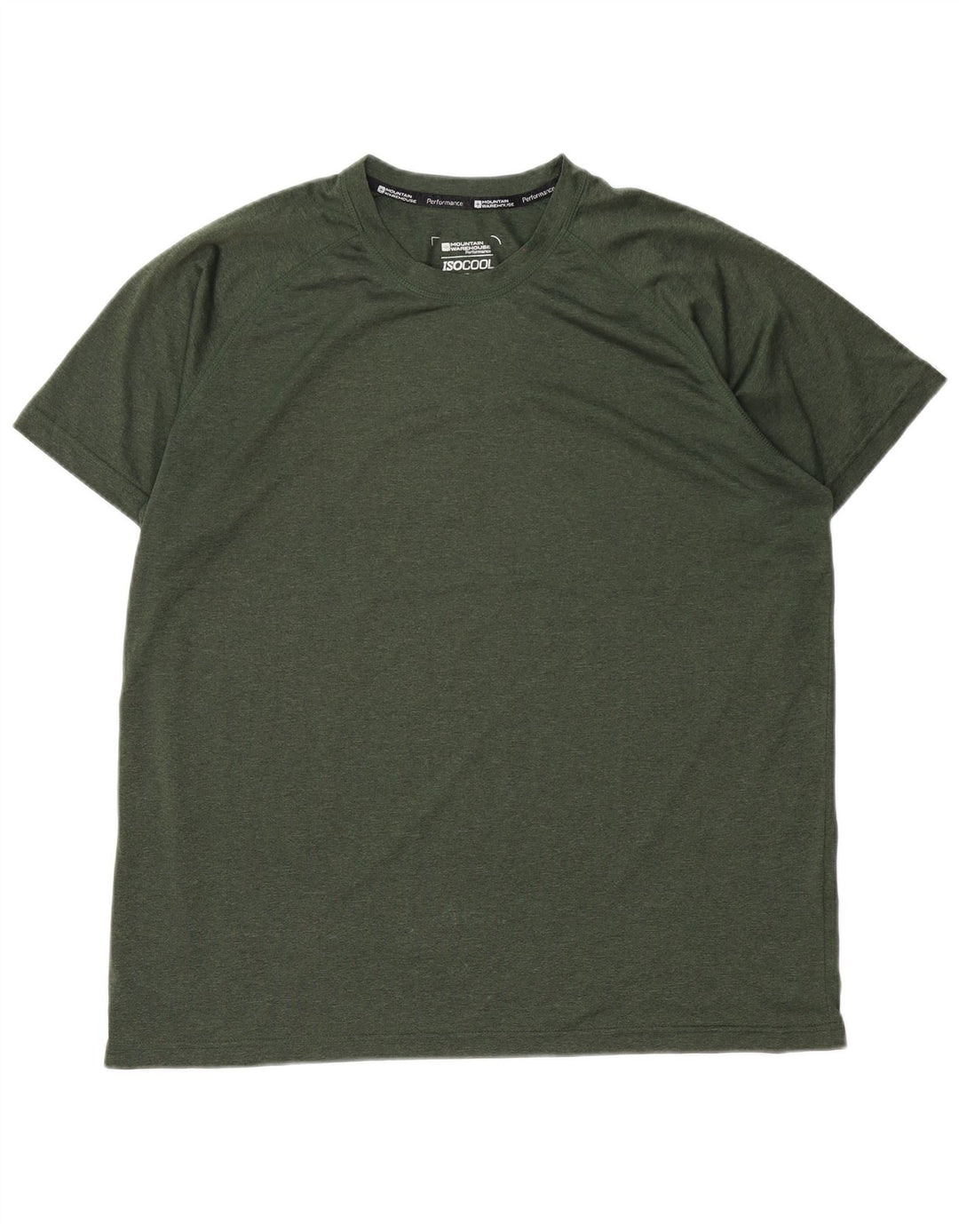 Mountain Warehouse Camiseta IsoCool para Hombre Top XL Verde