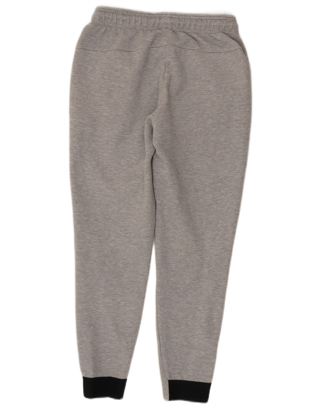 Adidas Hombre Pantalones De Chándal Joggers Pequeño Gris Algodón