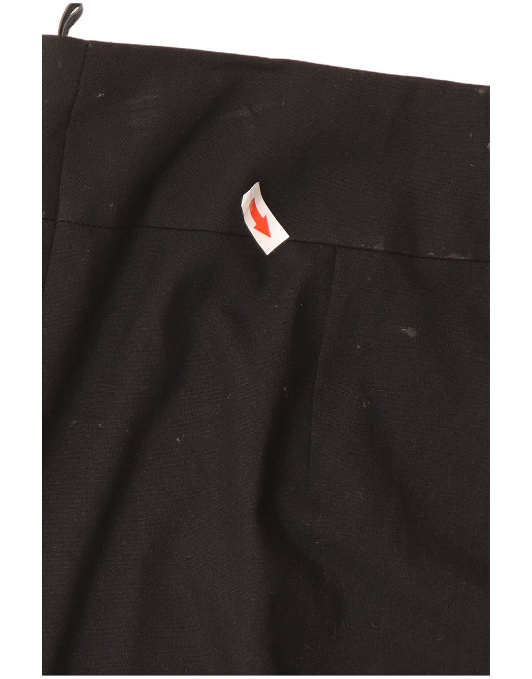 Benetton Falda De Tubo Mediana W28 Negro Mujer