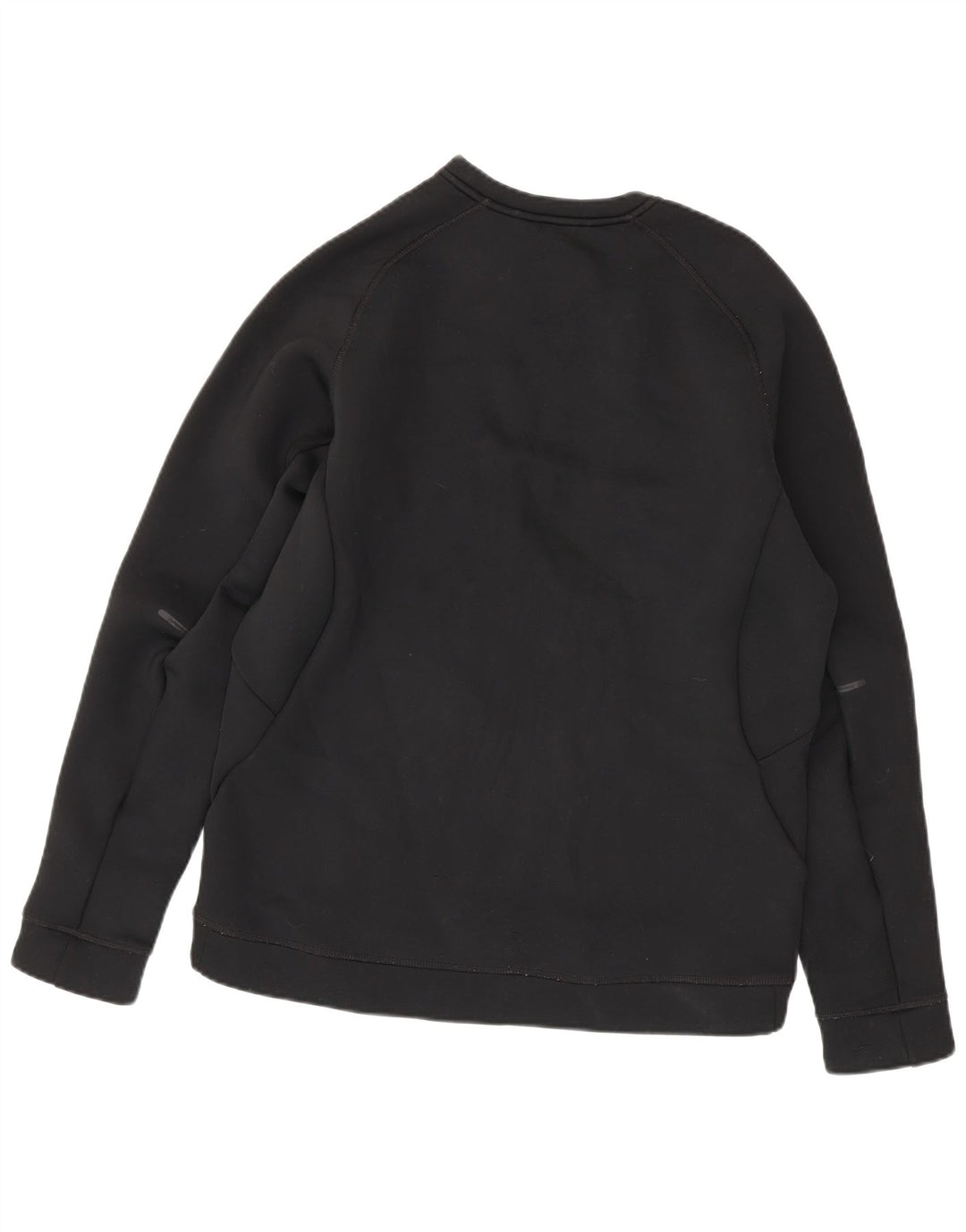 Nike - Sudadera Therma-Fit para hombre, talla grande, poliéster negro
