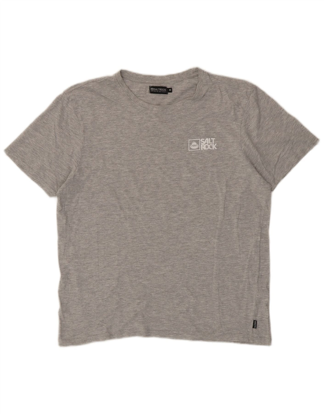 Camiseta Saltrock Hombre Top Algodón Gris Medio