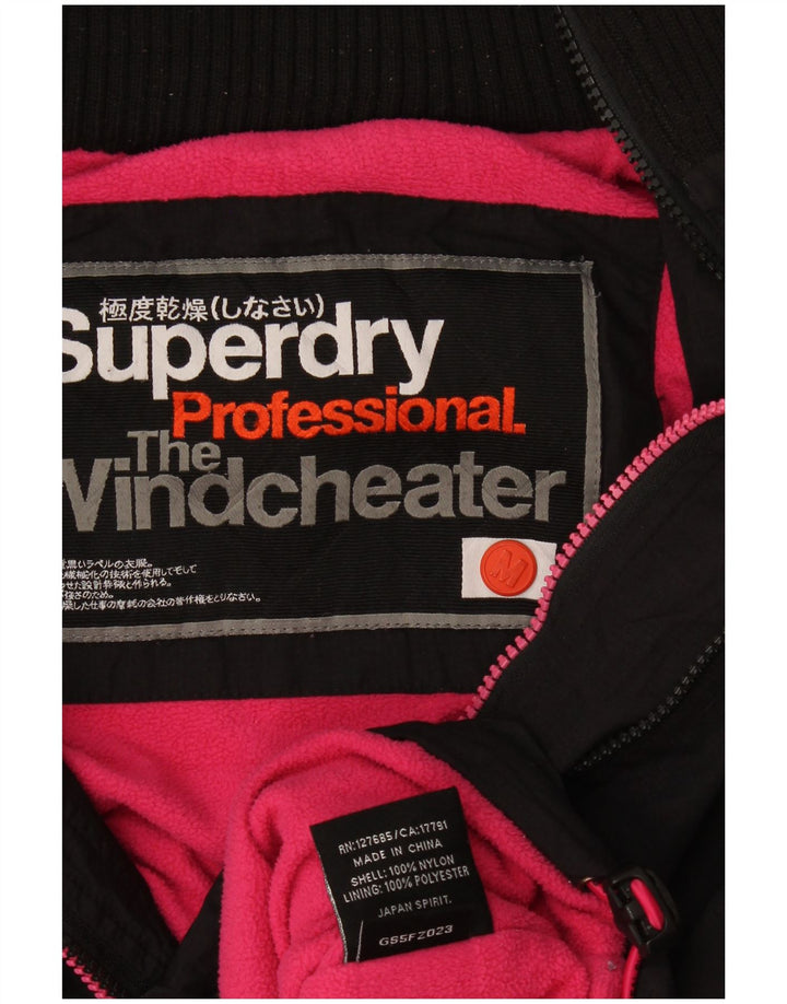 Superdry Chaqueta Cortavientos The Windcheater para Mujer UK 44 Medium Black