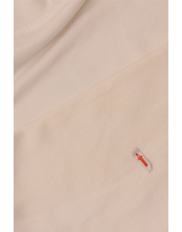 NIKE Sudadera con capucha gráfica para hombre, jersey de algodón blanco mediano