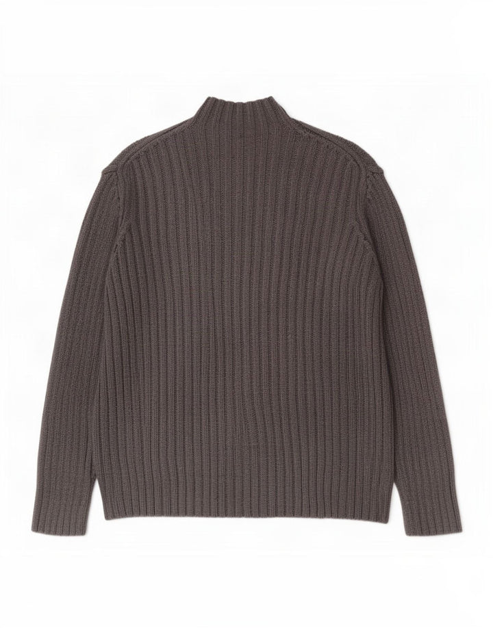 Gap Jersey con Cuello Alto para Hombre XL Gris