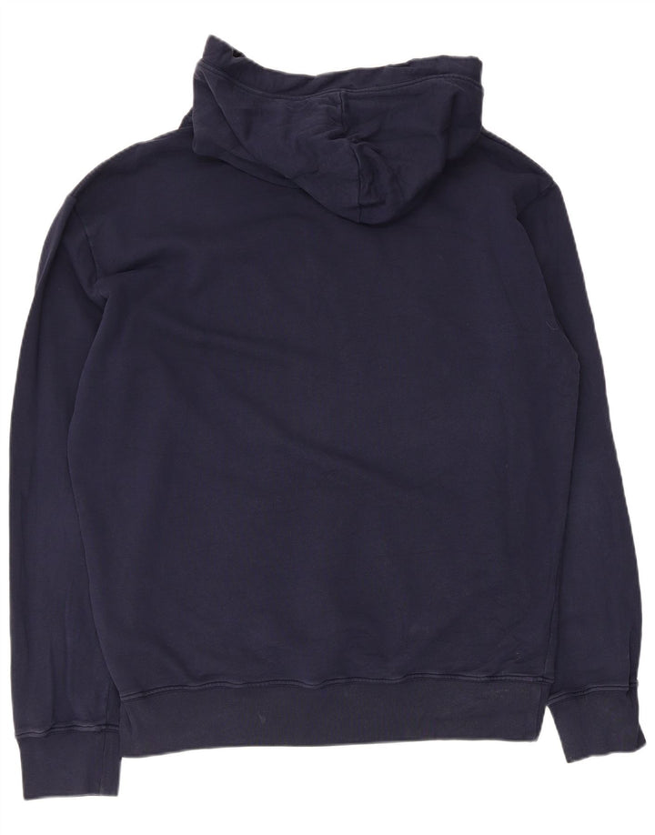 Converse Hombre Graphic Sudadera con capucha Jumper Grande Azul Marino Algodón