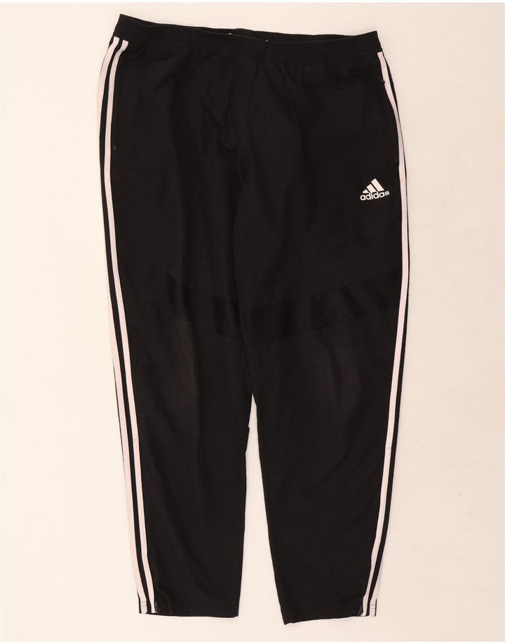 Adidas Mens Climalite Chándal Pantalones 2XL Negro Poliéster