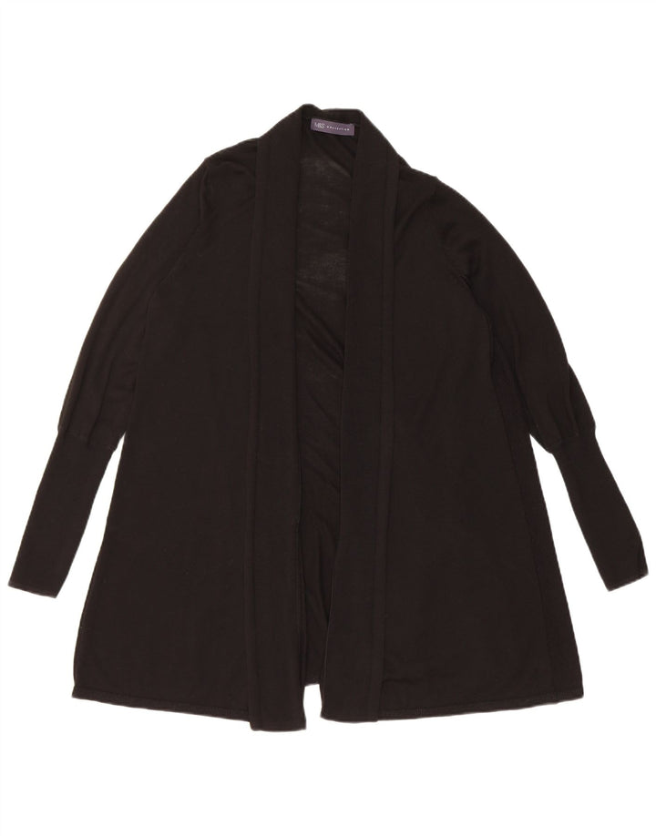 Marks & Spencer - Cárdigan abierto largo para mujer, talla 40, talla M, color negro