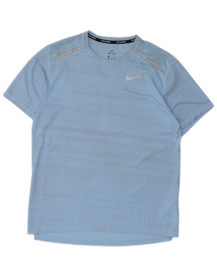 Camiseta Nike Dri Fit para hombre Top poliéster azul medio
