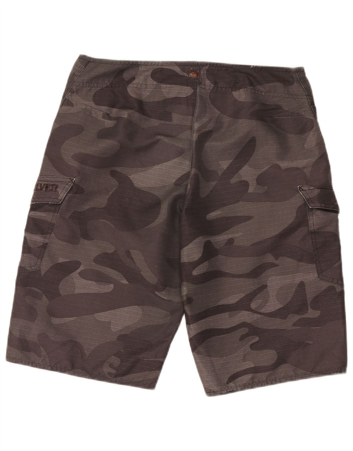 Bañador Quiksilver Hombre Gris Medio Camuflaje Poliéster
