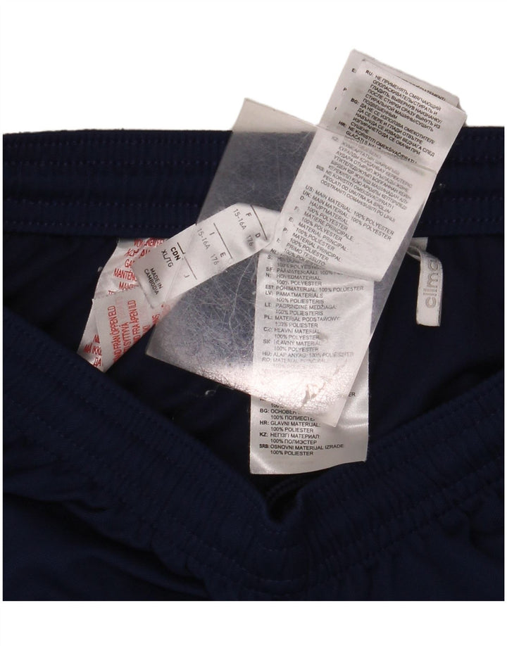 Pantalón corto ADIDAS Boys Climalite Sport 15-16 años Azul marino Poliéster