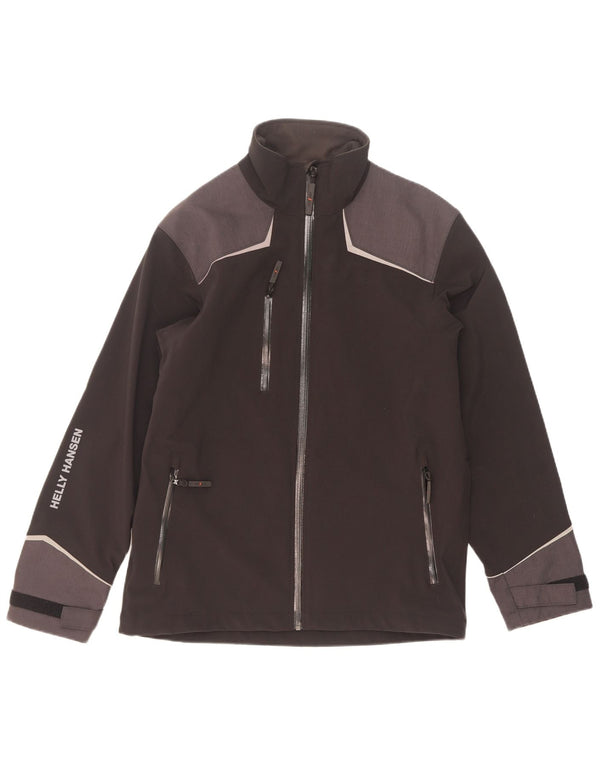 Helly Hansen Chaqueta cortavientos para hombre UK 36 Small Black Colourblock