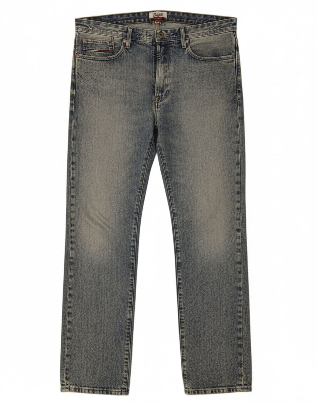 Tommy Hilfiger Vaqueros rectos para hombre W34 L34 Azul