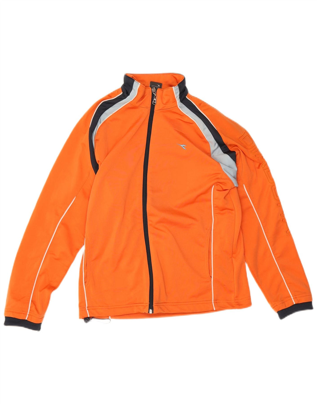 Diadora Chaqueta de chándal para niño 12-13 años Naranja Colorblock Poliéster