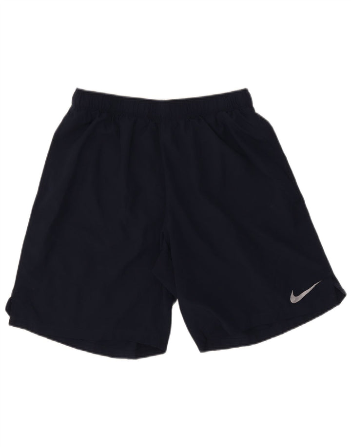 Pantalones cortos deportivos Nike Dri Fit para hombre XL Poliéster azul marino
