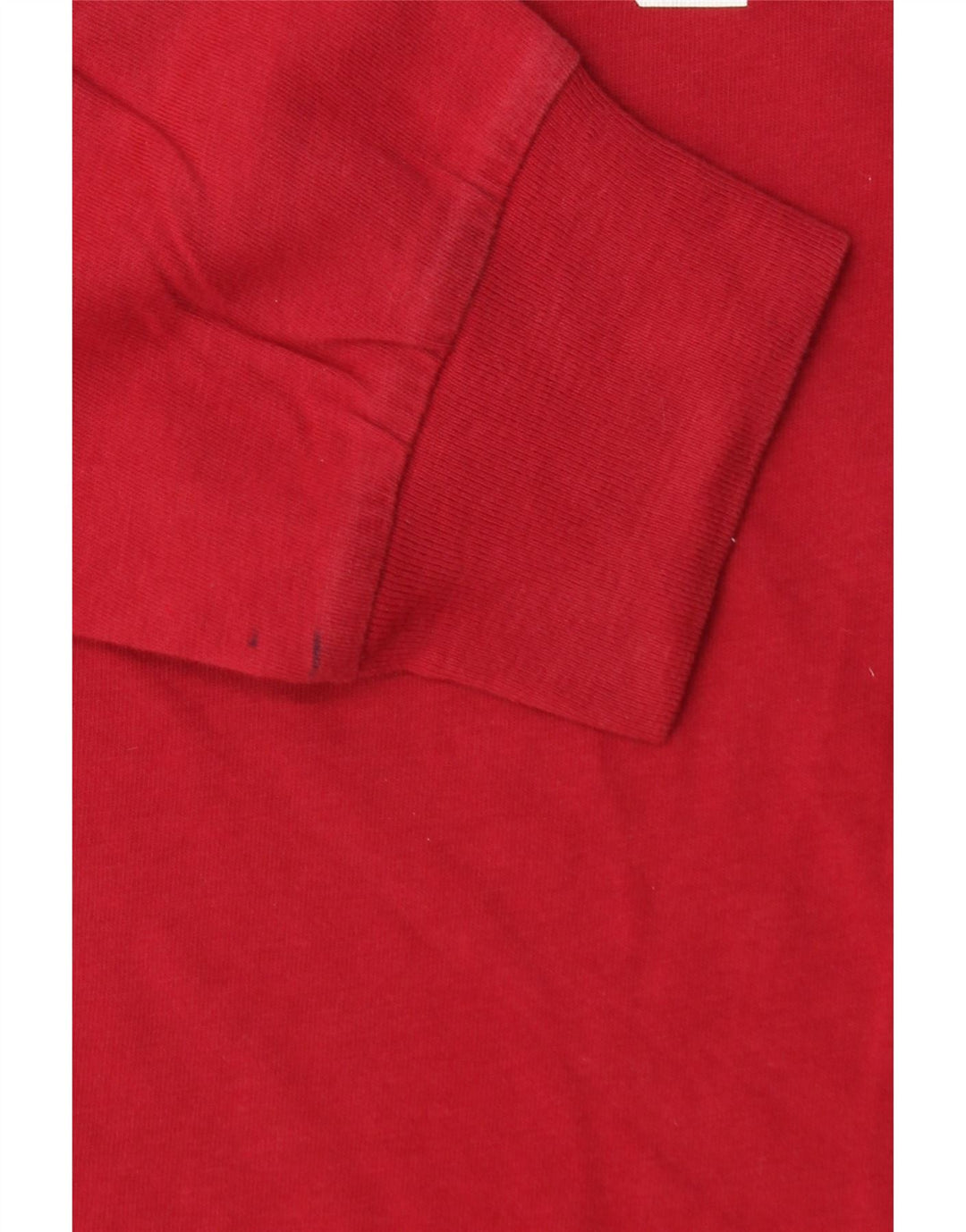 VANS Hombre Classic Fit Graphic Top Manga Larga Pequeño Algodón Rojo