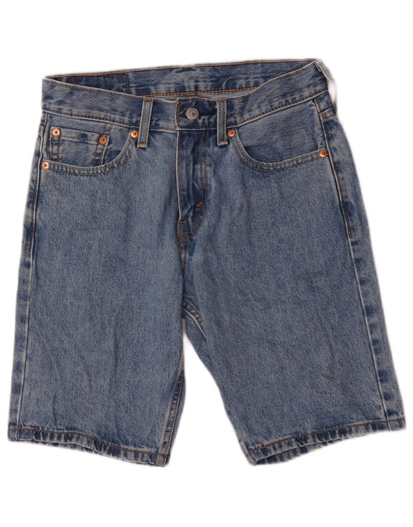 Levi's Mens 405 pantalones cortos de mezclilla de ajuste estándar W28 pequeño algodón azul