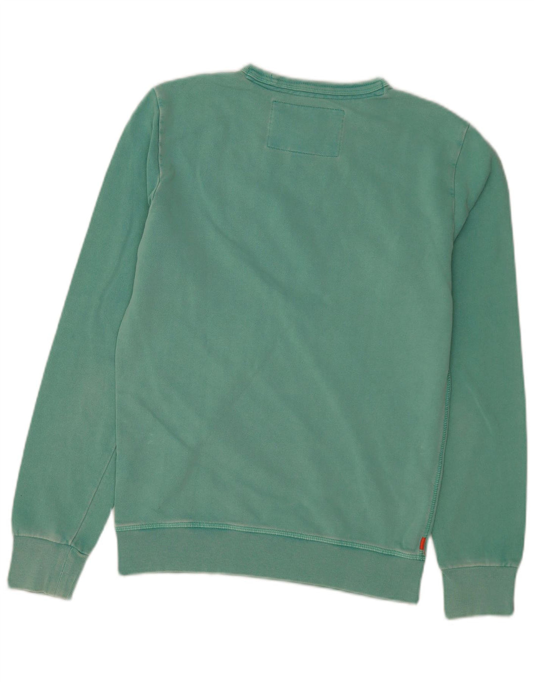 Superdry Hombre Sudadera Jumper Small Verde Algodón