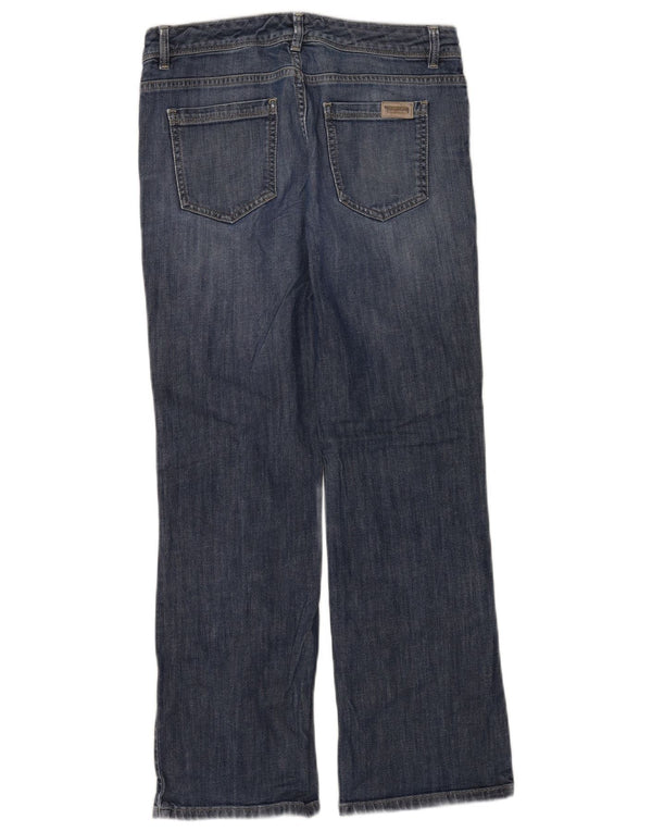 MARKS & SPENCER Jeans Autograph Bootcut para mujer UK 10 Small W28 Algodón azul