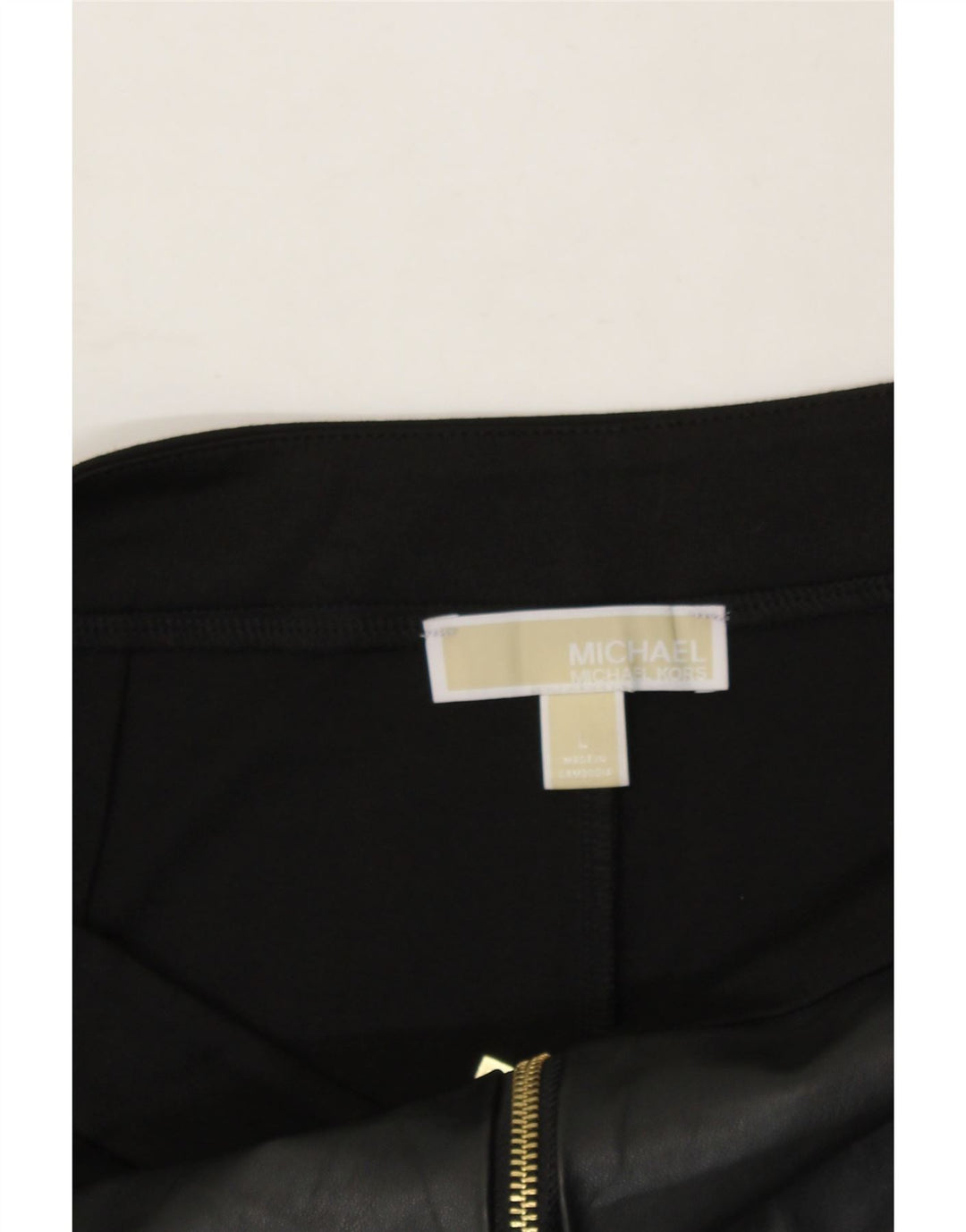 MICHAEL KORS Womens Straight Skirt Large W34 Black Viscose Vintage Michael Kors and Second-Hand Michael Kors from Messina Hembry 