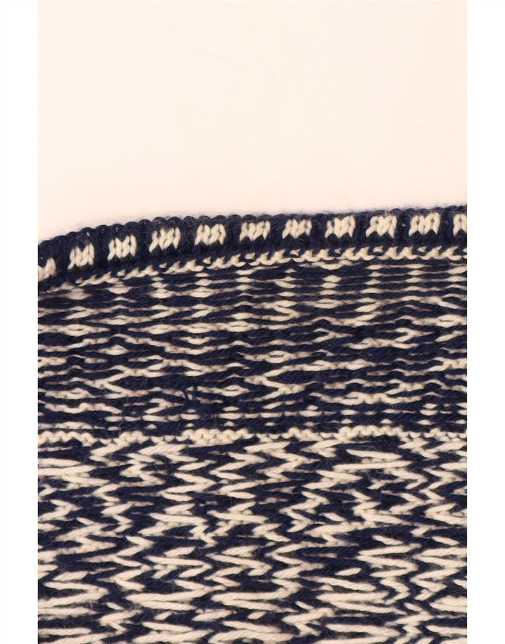 VINTAGE Suéter cárdigan abierto para mujer Reino Unido 18 XL Rojo Fair Isle