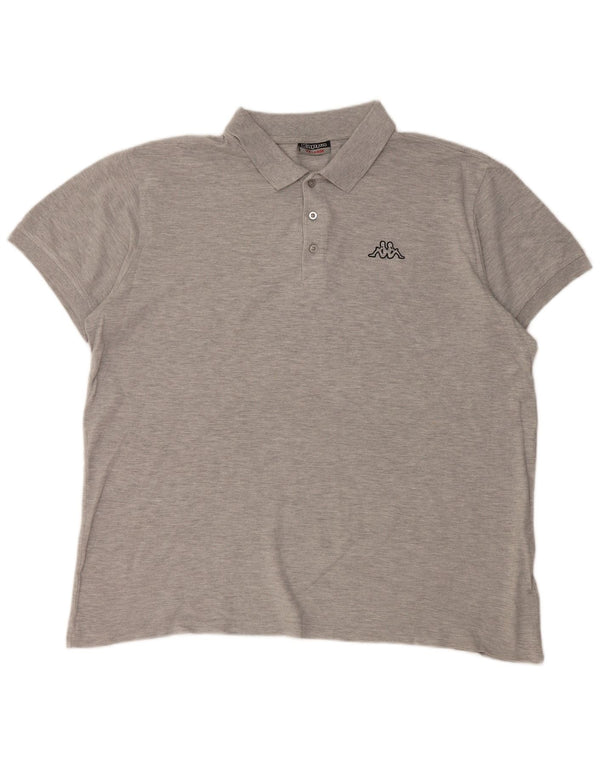 KAPPA Polo Hombre 2XL Algodón Gris