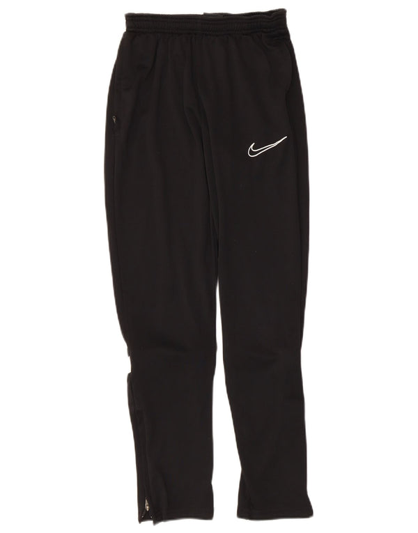 Nike Pantalones de chándal para niños 12-13 años Grande Negro Colorblock Poliéster